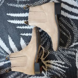 Handcrafted Mexican Botines Lino Calzado Suede Ankle Boots.